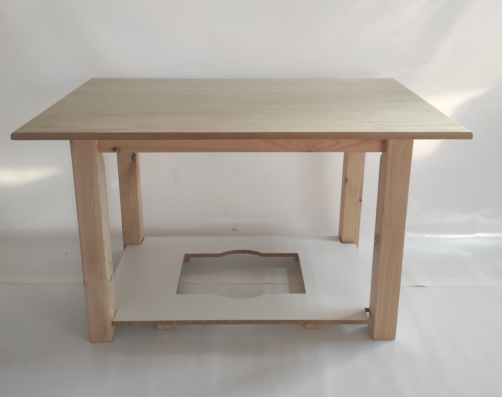 MESA CAMILLA DE 120X70 C-CRUDO